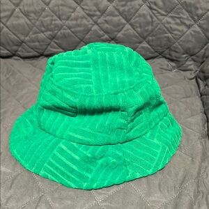 Green Kids Bucket Hat